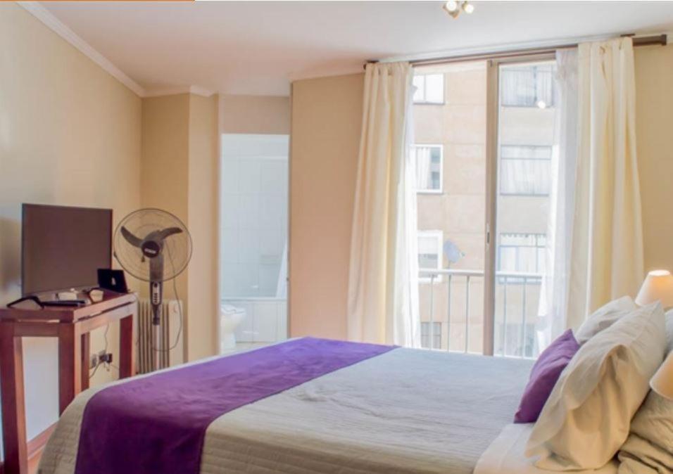 Uh Aparthotel Lastarria Santiago Kültér fotó