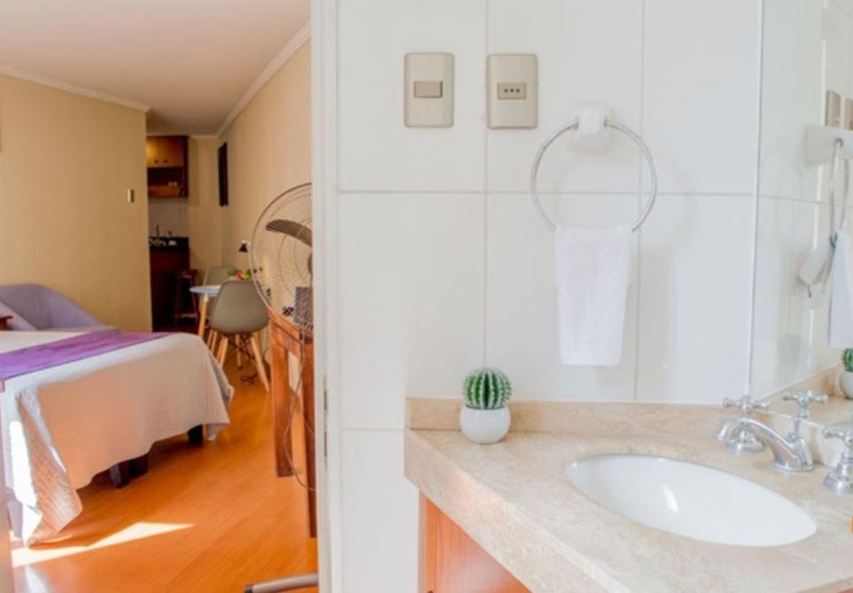 Uh Aparthotel Lastarria Santiago Kültér fotó